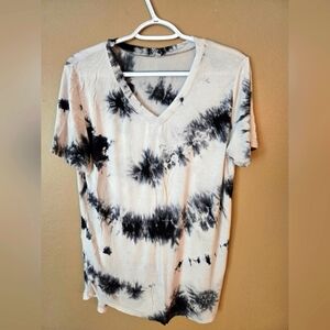 Black Marble Tiedye T